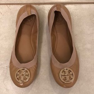 Tory Burch Nude Ballet Flats